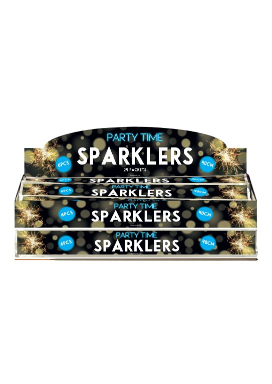 1 Packet of 15" Party Time Sparklers (6 per pack)